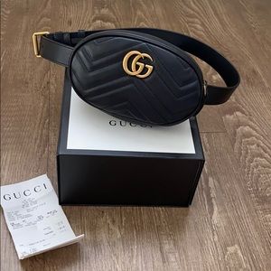 Gucci Marmont Belt Bag. Belt size 85/34